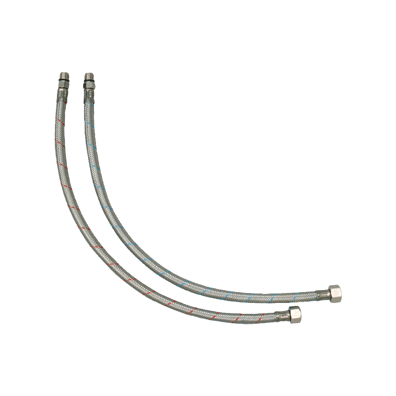 Ligações flexíveis PEXF3/8" - 525 - Inox entrelaçado - Ref:FLEXPEX3 - DELABIE