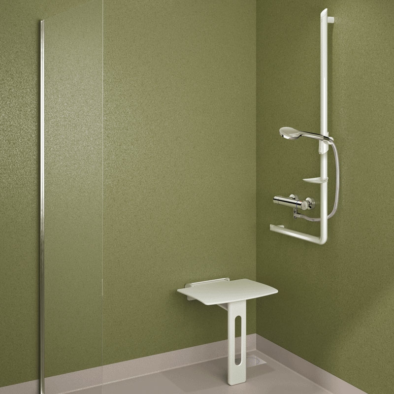 Misturadora de duche termostática SECURITHERM - 260 - Latão cromado - Ref:H9769 - DELABIE