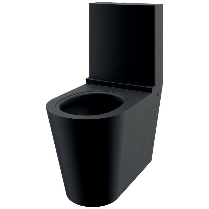 Sanita com reservatório MONOBLOCO S21 - 815 x 620 x 370  mm - Inox 304 preto mate - Ref:110390BK - DELABIE