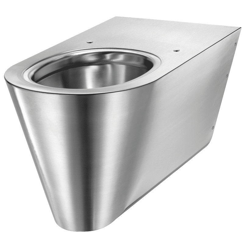 Sanita PMR suspensa 700 S - 350 x 700 x 360 mm - Inox 304 polido satinado - Ref:110710 - DELABIE