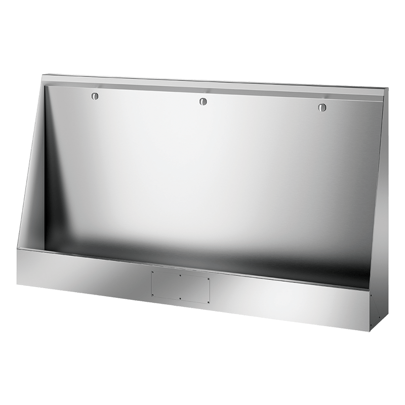 Urinol LP coletivo - 1020 x 300 x 1800 mm - Inox 304 polido satinado - Ref:130320 - DELABIE