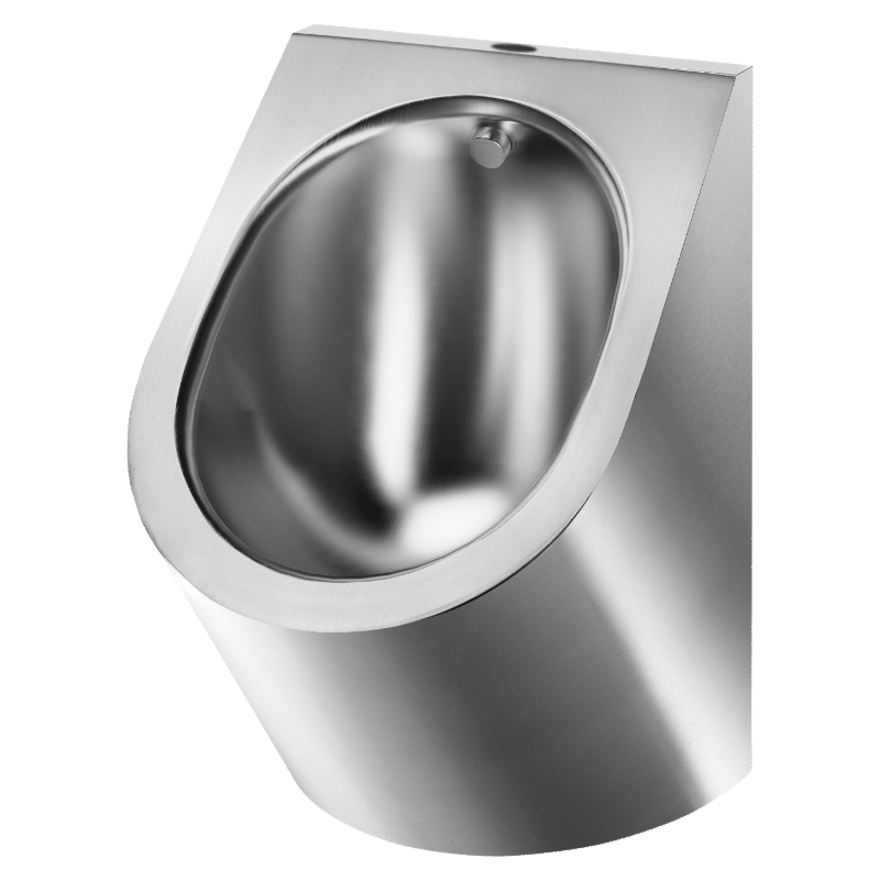 Urinol suspenso DELTA - 500 x 385 x 350 mm - Inox 304 polido satinado - Ref:134710 - DELABIE
