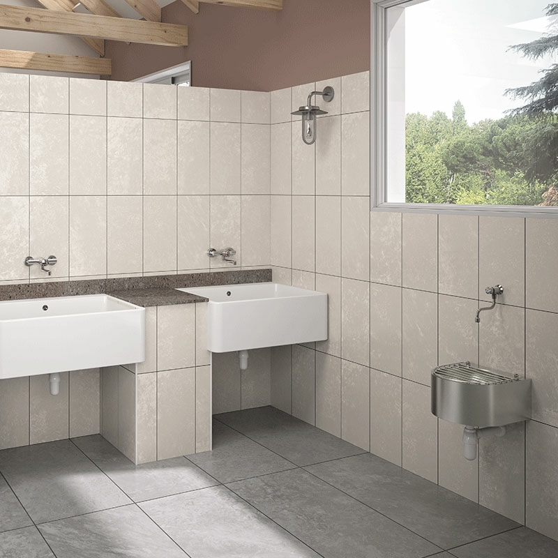 Vazadouro mural - 195 x 360 x 390 mm - Inox 304 polido satinado - Ref:180170 - DELABIE