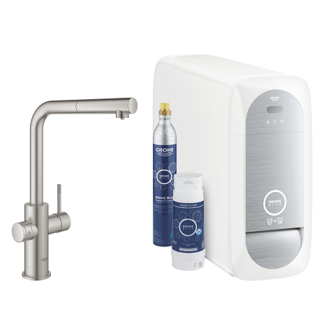 GROHE Blue Home Connected Starter Kit bica em L - Ref 31539 - GROHE