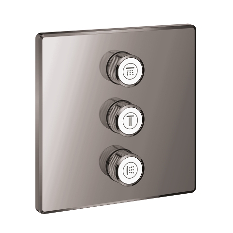 Grohtherm SmartControl Elemento exterior de 3 saídas - Ref 29127 - GROHE