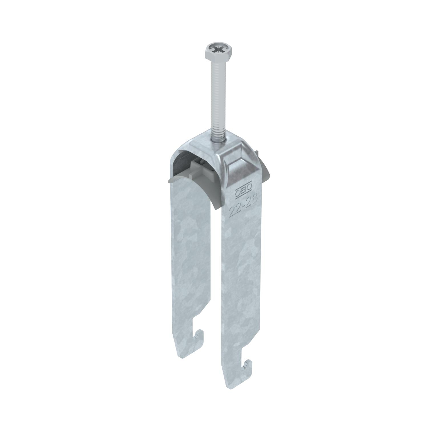 Abraçadeira BBS 2056 tripla 22-28mm, St, FT - 1186724 - Obo Bettermann