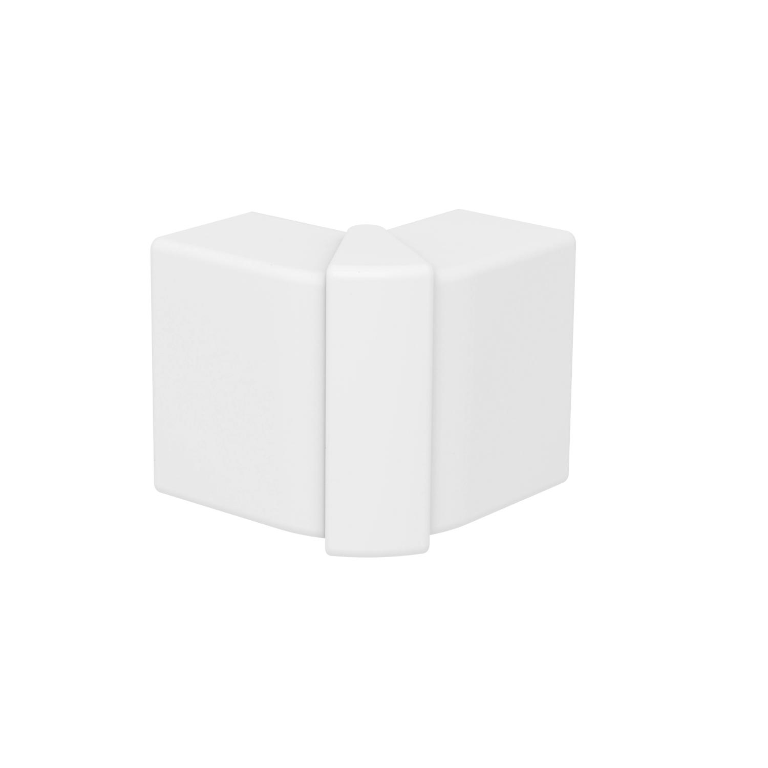 Ângulo externo 27x26x27, PC/ABS, branco puro, 9010 - 6154432 - Obo Bettermann