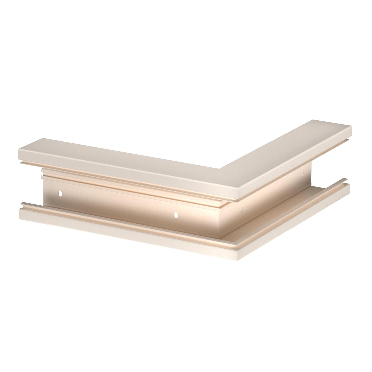 Ângulo externo 70x110mm, PVC, branco creme, 9001 - 6274311 - Obo Bettermann