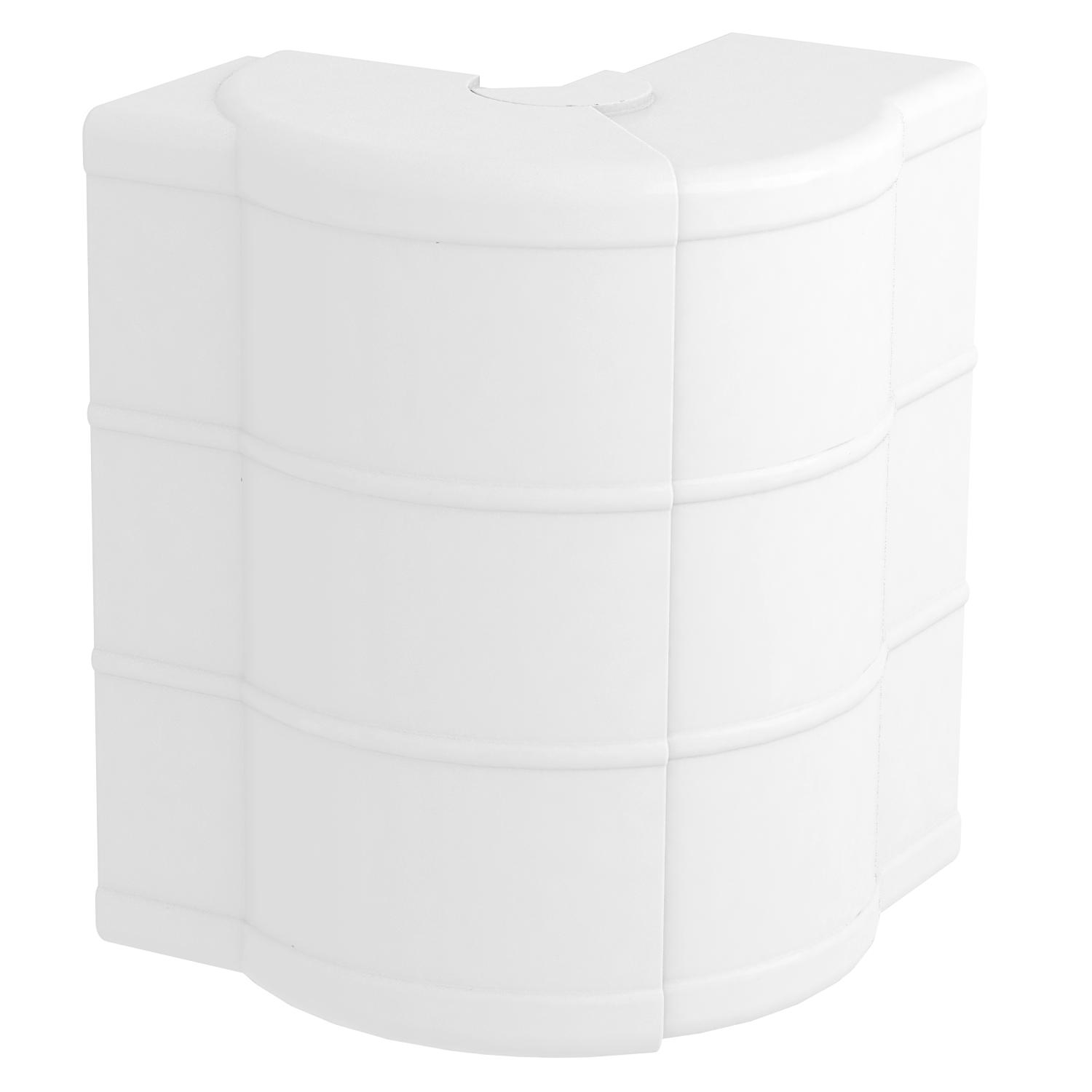 Ângulo externo variável 53x160, PVC, branco puro, 9010 - 6116261 - Obo Bettermann