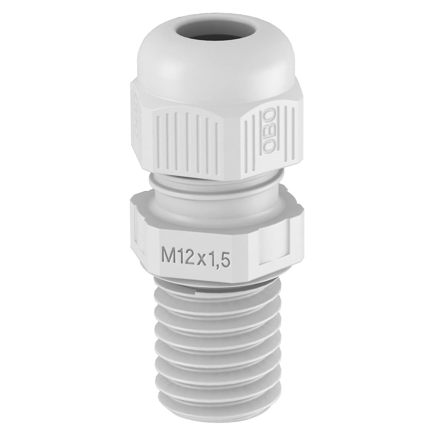Bucim longo métrico M16, PA, cinzento claro, 7035 - 2022945 - Obo Bettermann