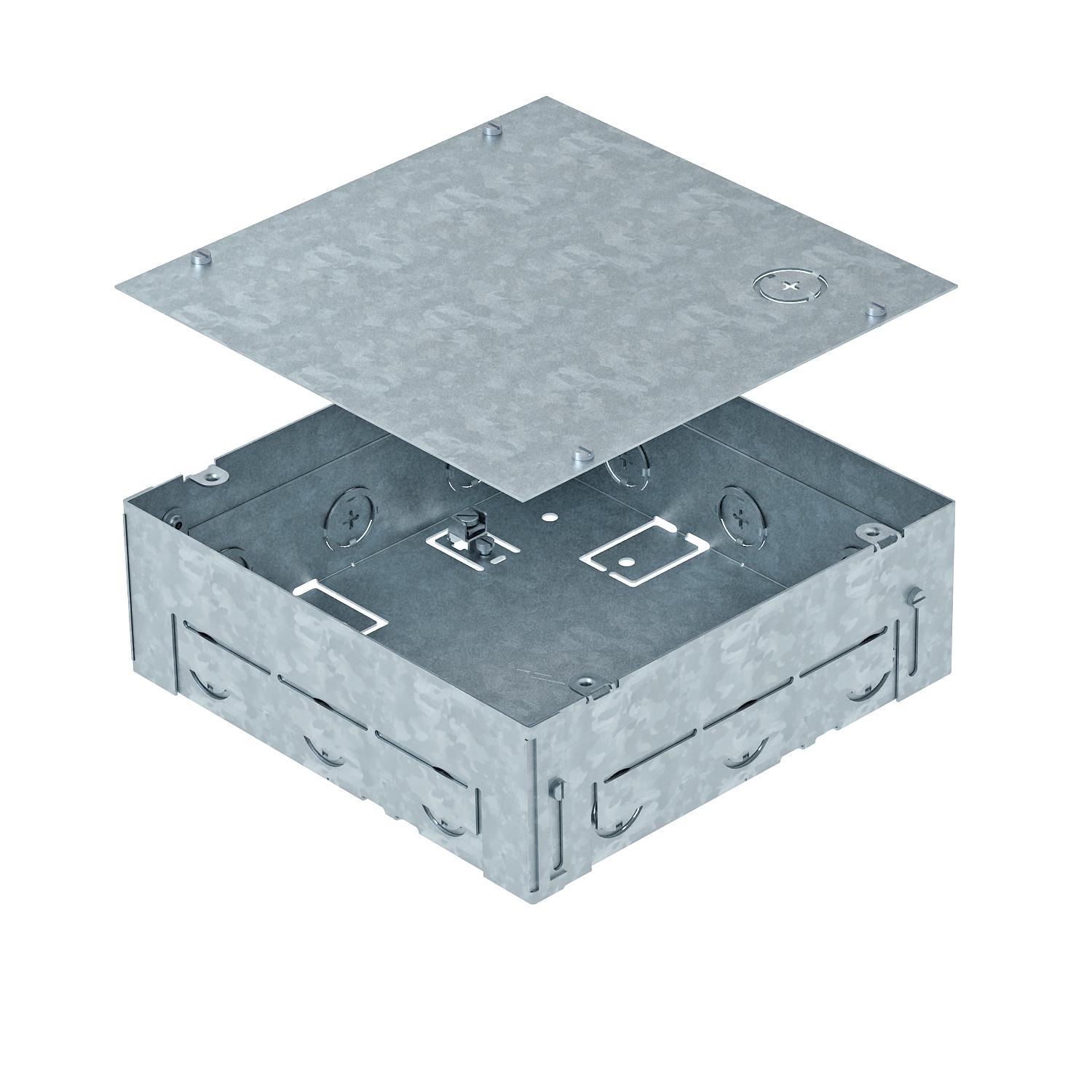 Caixa de pavimento para GES4-2 210x205x75, St, FS - 7427430 - Obo Bettermann