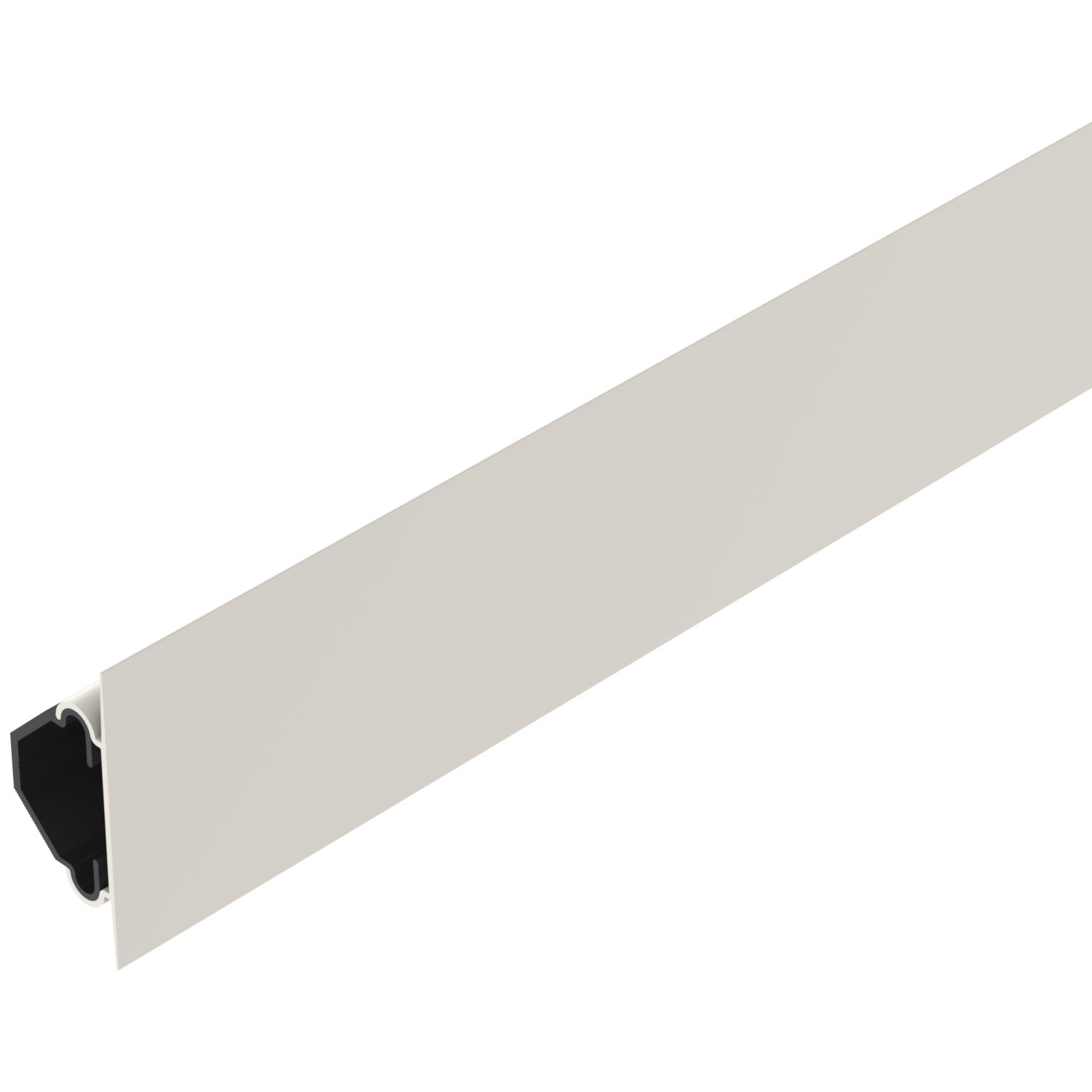 Calha Conj.RAUTRIGO 35x35 9010 L2,5m, PVC, branco puro, 9010 - 6131154 - Obo Bettermann