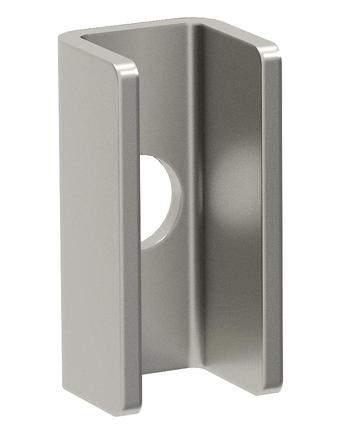 Distanciador para utilização em perfil TP 40x20x18, A2, 1.4301, 2B - 6416594 - Obo Bettermann