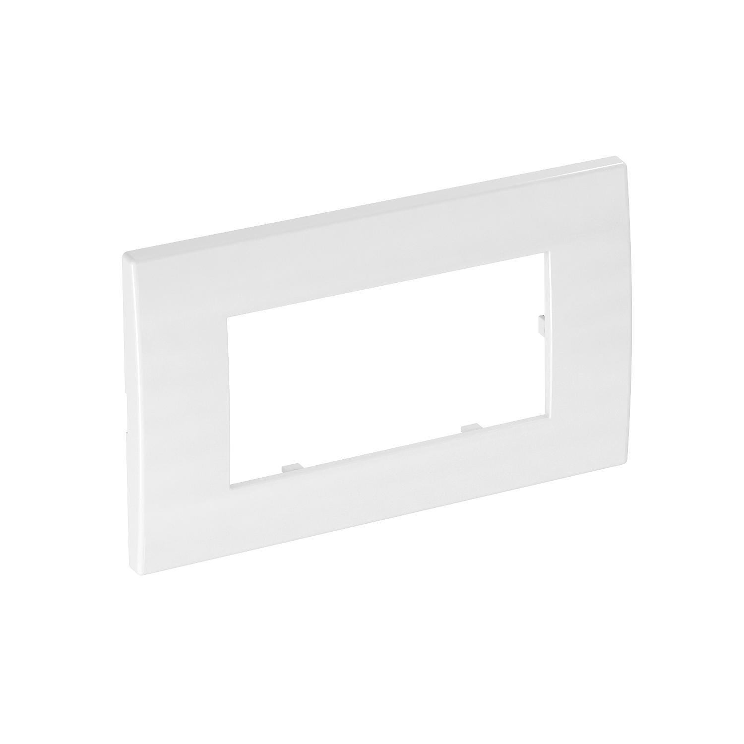 Espelho Modul 45, duplo 84x140mm, PC, branco puro, 9010 - 6119342 - Obo Bettermann