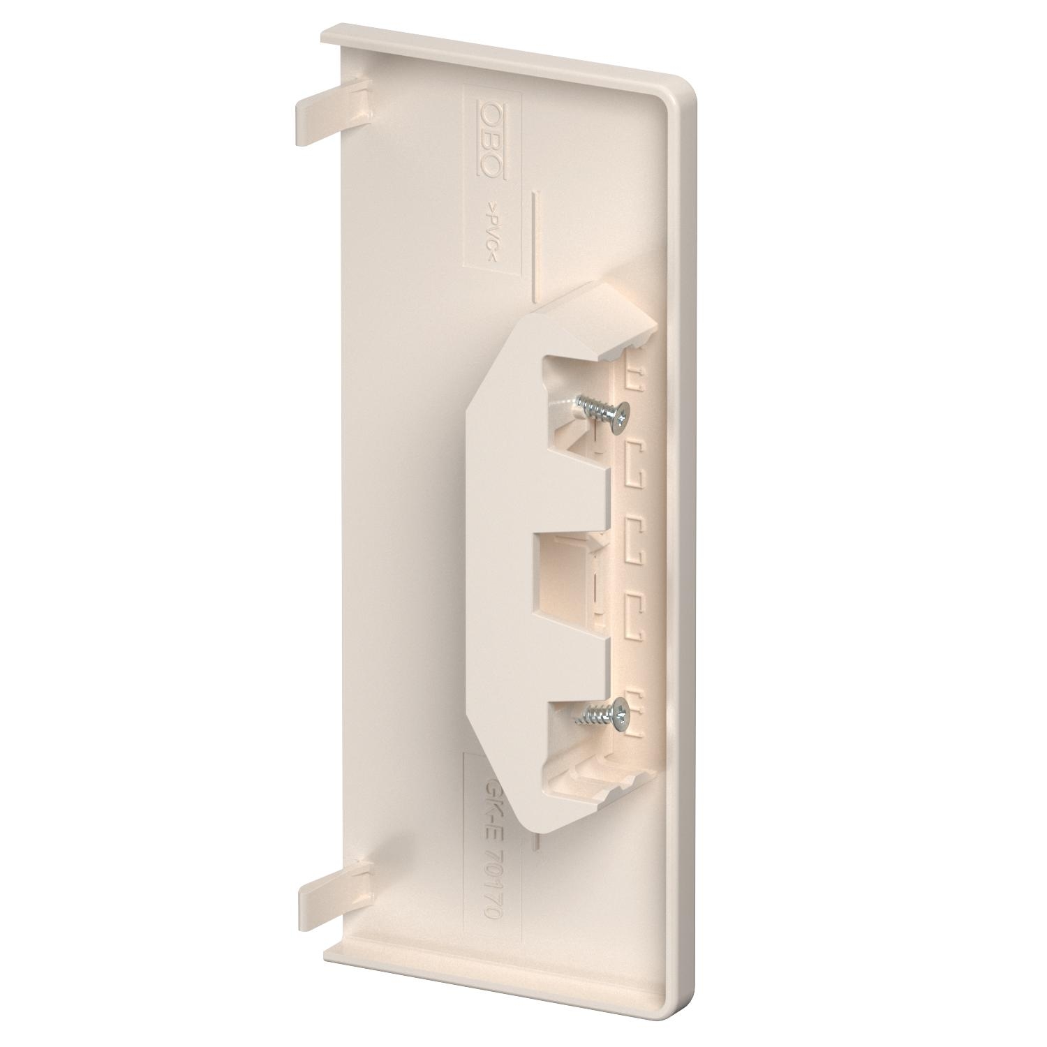 Topo 70x170mm, PVC, branco creme, 9001 - 6274771 - Obo Bettermann