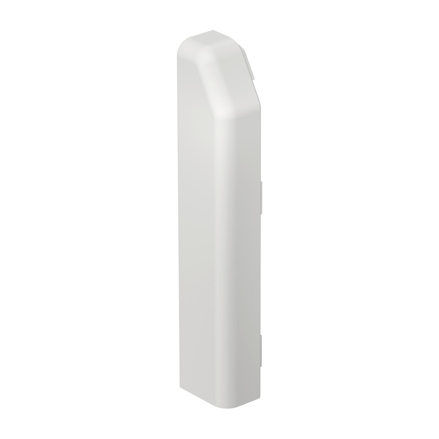 Topo esquerdo SL 20x110 9010, PVC, branco puro, 9010 - 6132300 - Obo Bettermann