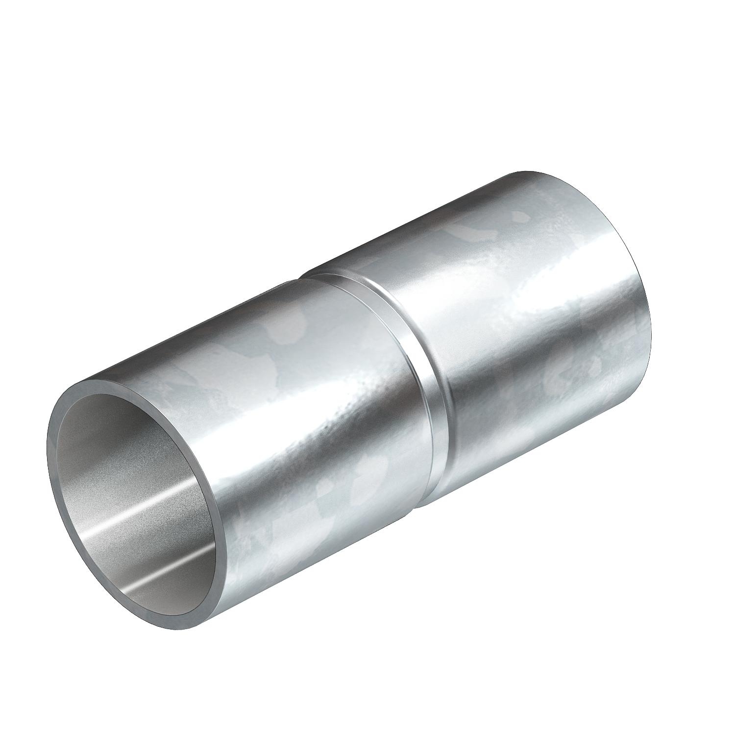 União metálica sem rosca Ø20mm, St, G - 2046855 - Obo Bettermann
