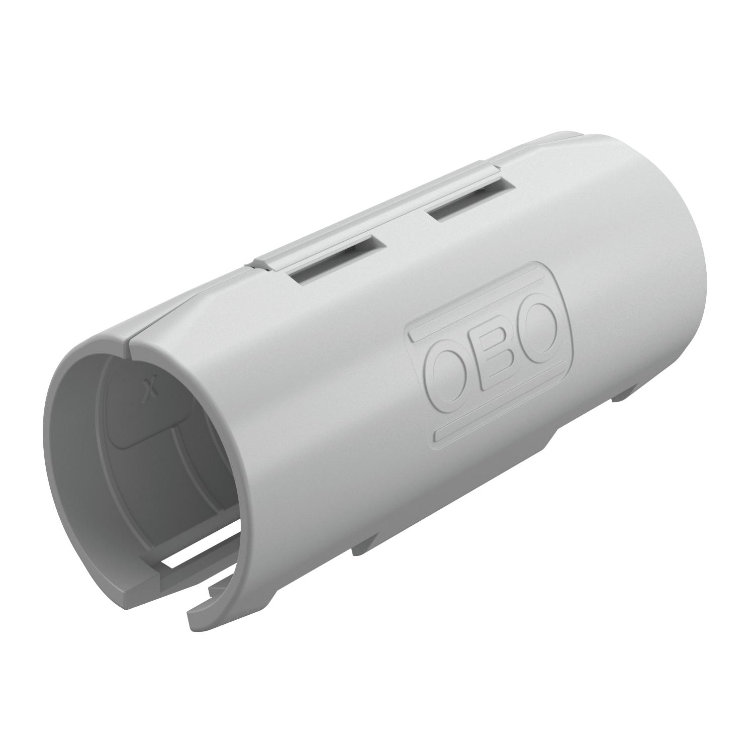 União Quick-Pipe M20, PP, cinzento claro, 7035 - 2154083 - Obo Bettermann