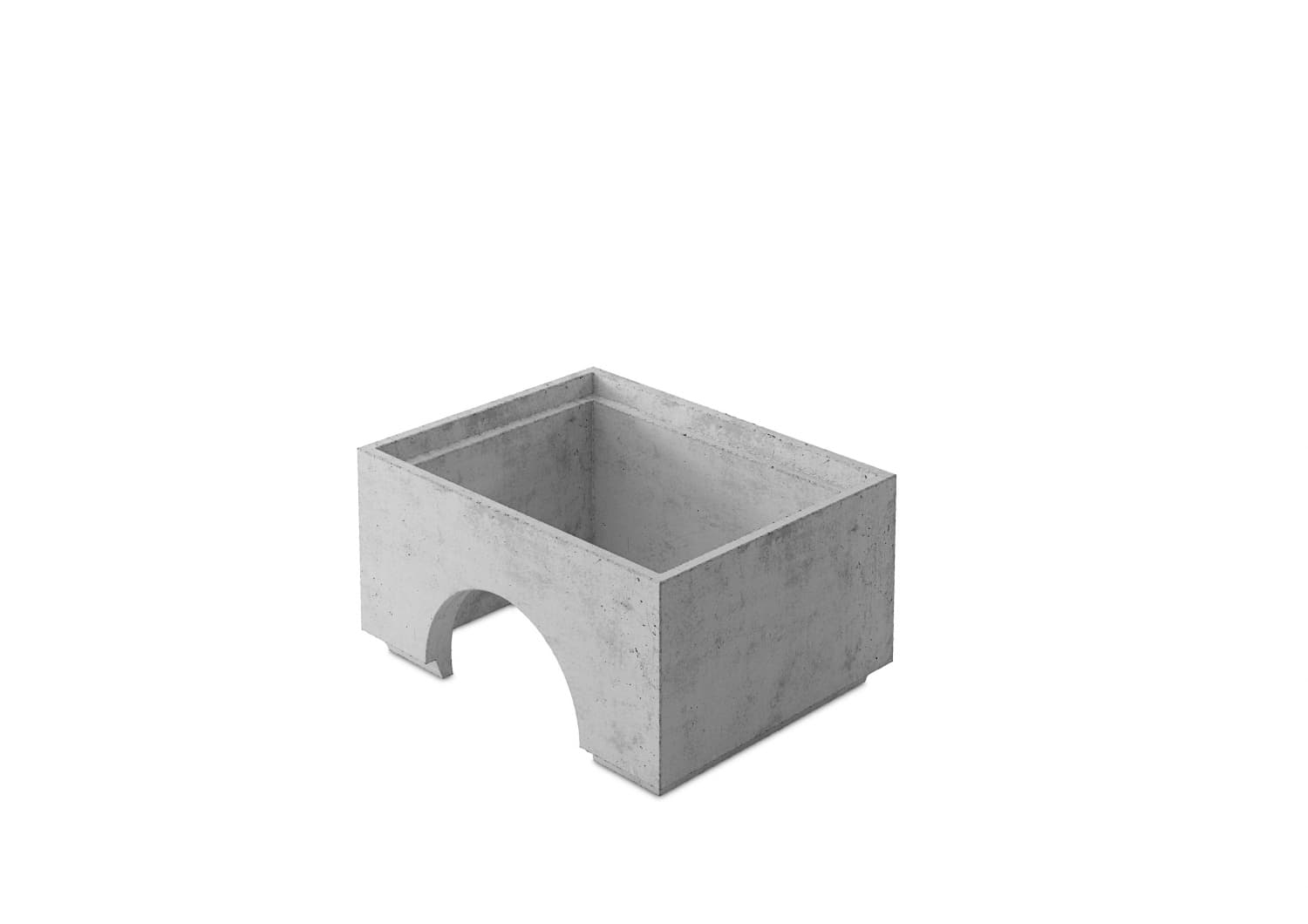 Caixa de Escavação Média Módulo de Aumento 1950x1500x990 mm