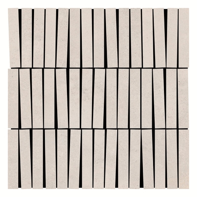 Porcelanato Flow Mosaic Sticks Aleluia Ceramics natural, anti-slip 30x30 cm 0.85 não