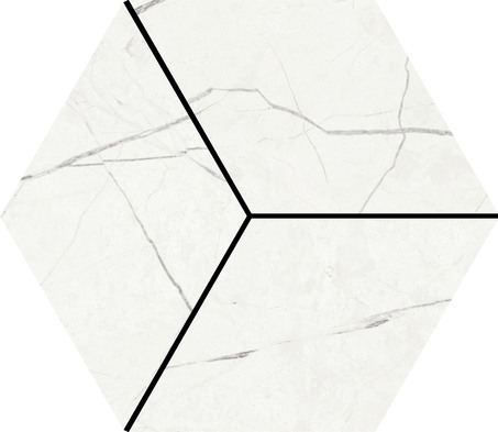 Revestimento Muse Mosaic Diamond Aleluia Ceramics satin 18x21 cm 0.85 não