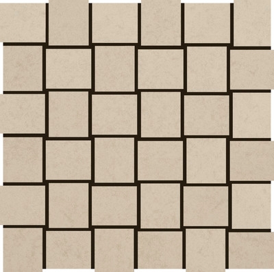 Pavimento Extruído Sandstone Mosaic Aleluia Ceramics natural, anti-slip 30x30 cm 4.5x5 cm 0.45 não