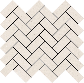 Revestimento Serena Mosaic Herring Aleluia Ceramics matte 25x28 cm 2.8x6.5 cm 1.17 não