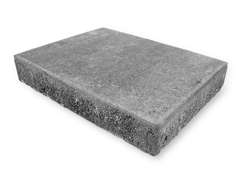 Pavimento para exterior em betão vibro-prensado de dupla camada Medieval 40x30x6 cm