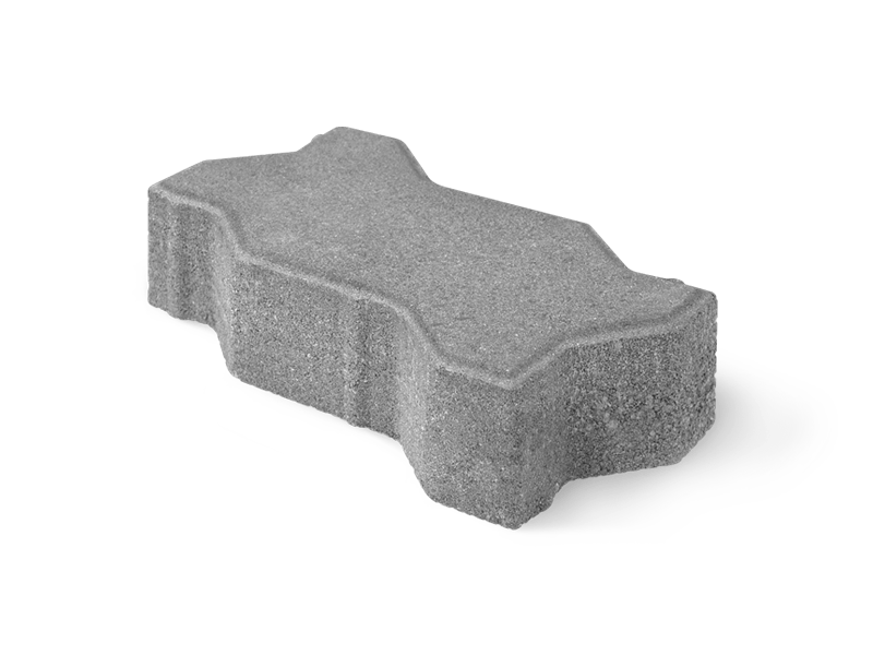 Pavimento exterior de betão vibro-prensado de dupla camada UNI