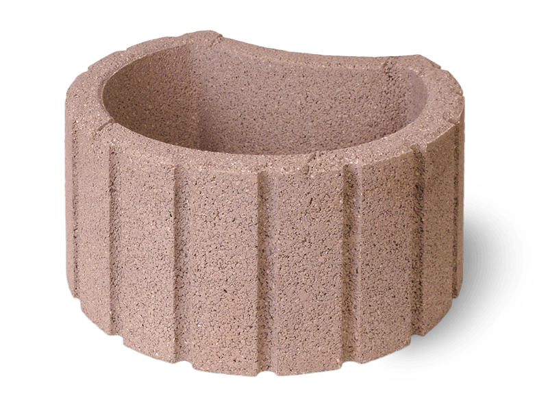 Elemento decorativo para revestimento de taludes Floreira artebel® 50x39.5x25 cm