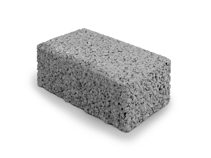 Pavê em betão vibro-prensado de dupla camada Holanda Drenante 20x10x8 cm