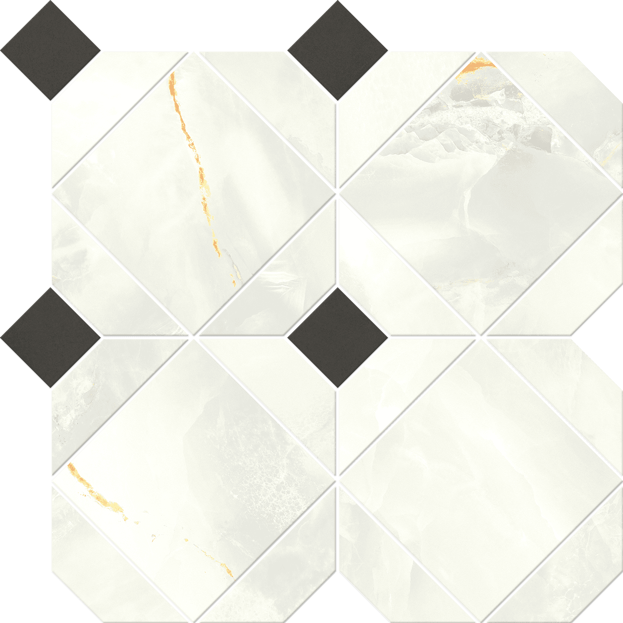 Porcelanato Vidrado Bling pcs Mosaico Metrics Cinca