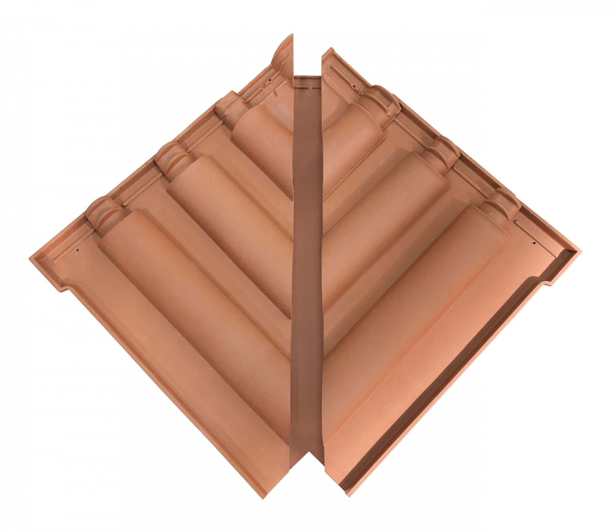 Canto recolhido de beirado 65 Tecno / Sirius (13 pcs)