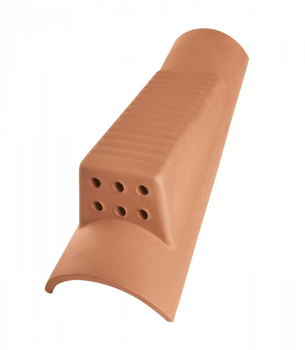 Telha passadeira c/ ventilação Canudo 45x16