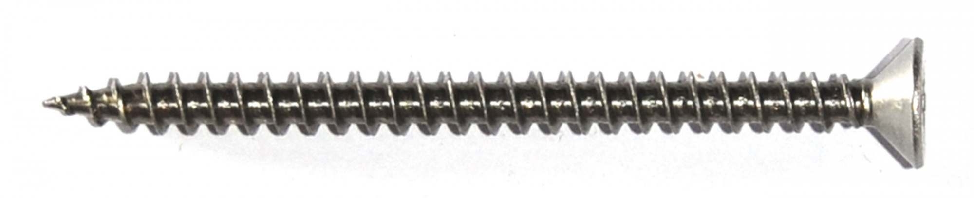 Parafuso autoroscante Inox 4.5x60mm cab. estr. emb. 100 un.
