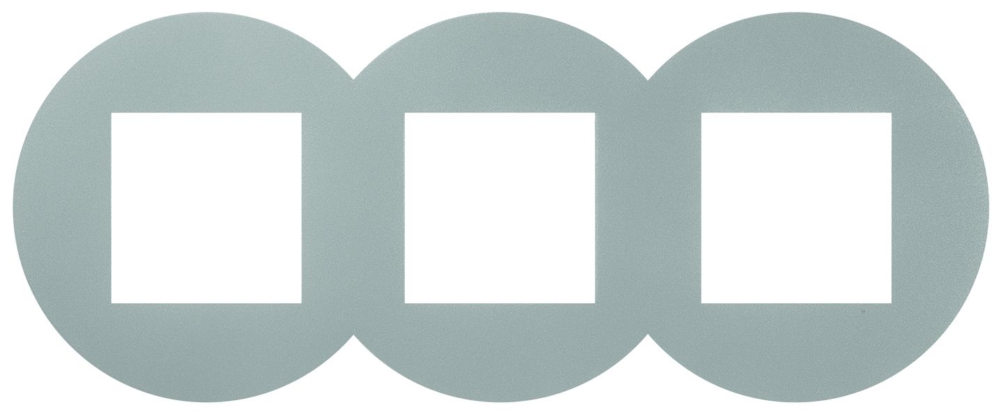 Espelho Triplo Desenho Siza Vieira Brico Q45 Emb Efapel Engatar (encaixe rápido)