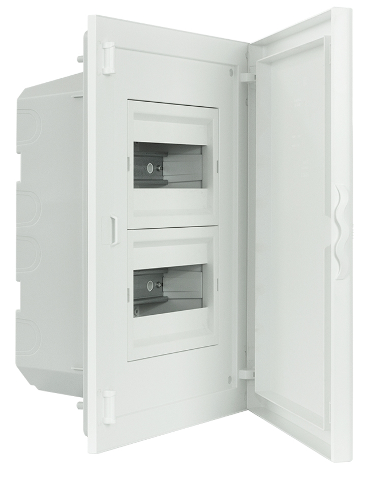 Quadro Distrib Embeb Completo 16 Mód (2X8) Q. Elétricos Un Efapel