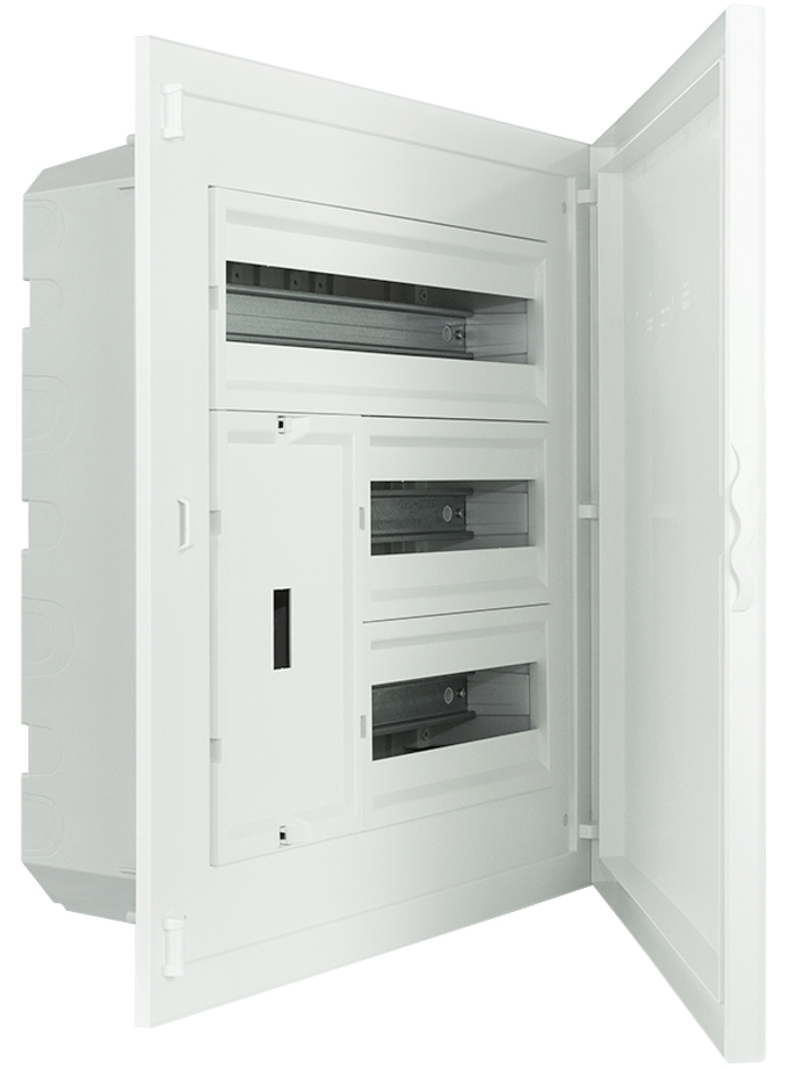 Quadro Entr Embeb Compl 44 Mód(2X12+1X20)+Dcp Q. Elétricos Un Efapel