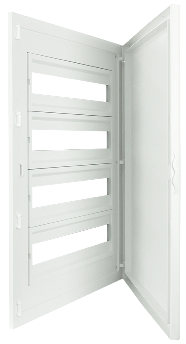 Interior de Porta P/Quadro Embeb 80 Mód (4X20) Q. Elétricos Un Efapel