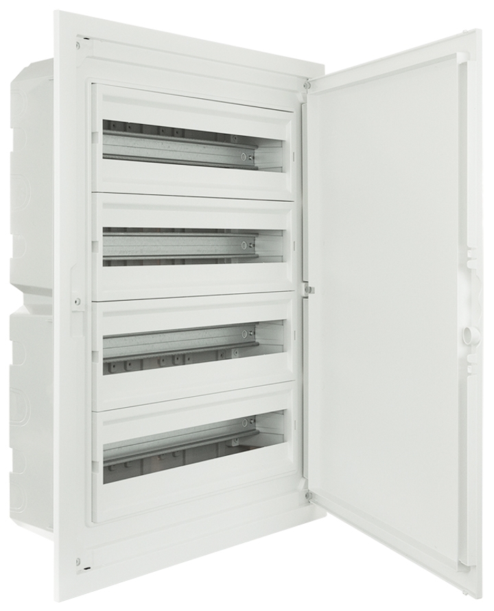 Quadro Distrib Bx Perfil 80 Módulos (4X20) Q. Elétricos Un Efapel