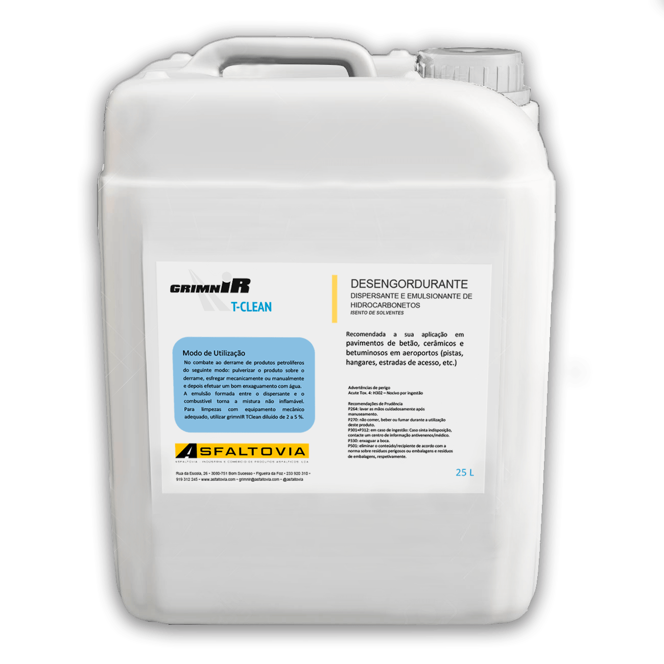 Desengordurante isento de solventes grimnIR T-Clean Jerrican 25 L