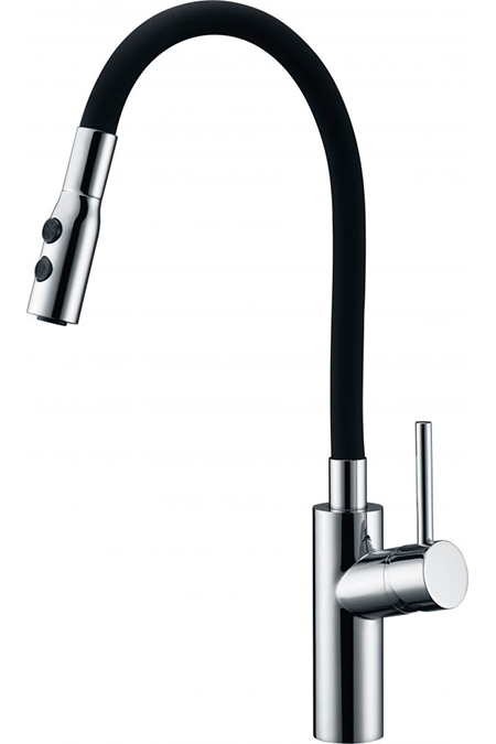 Torneira de cozinha monocomando flexível da série Tokyo Imex