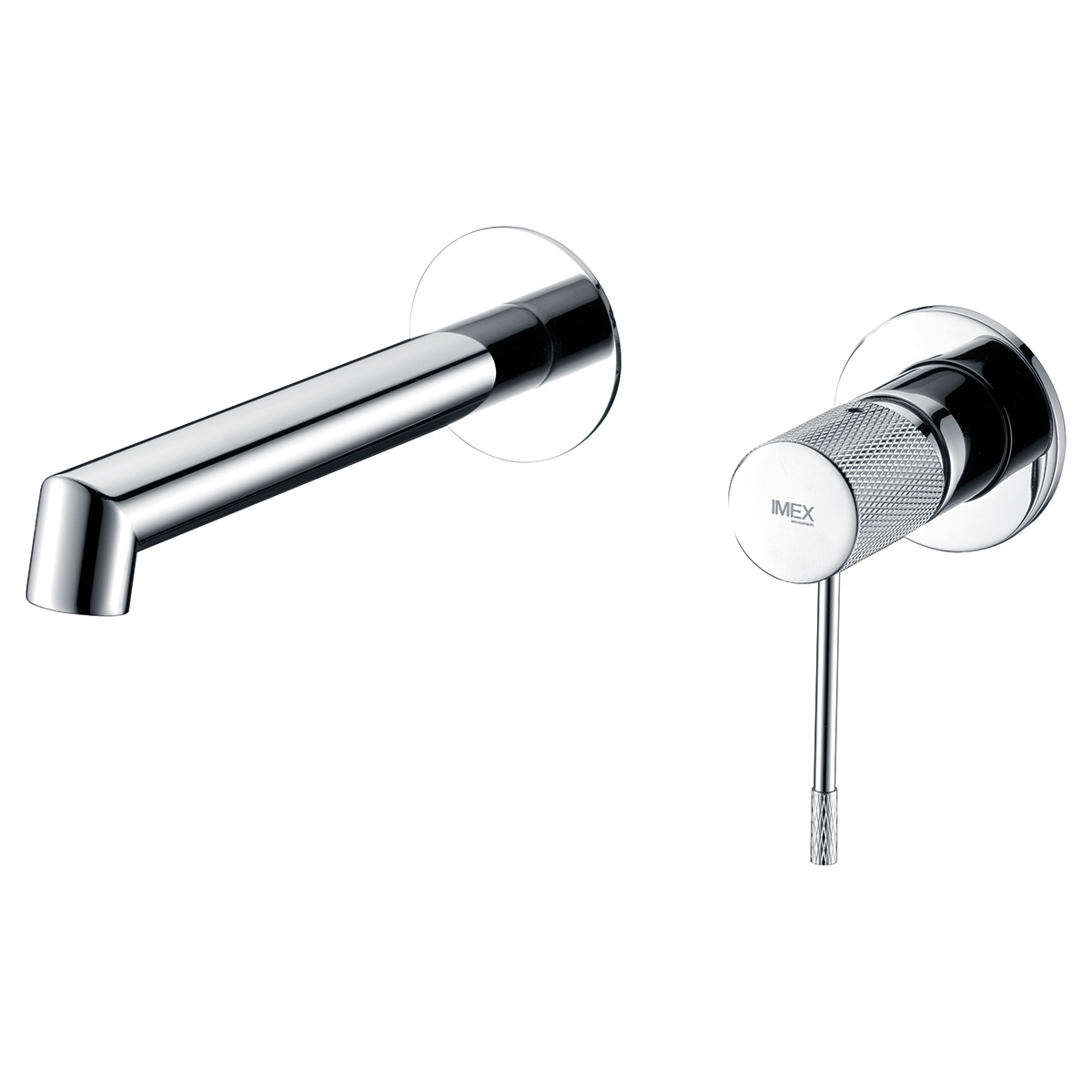 Torneira de lavatório embutida monocomando da série Line Imex