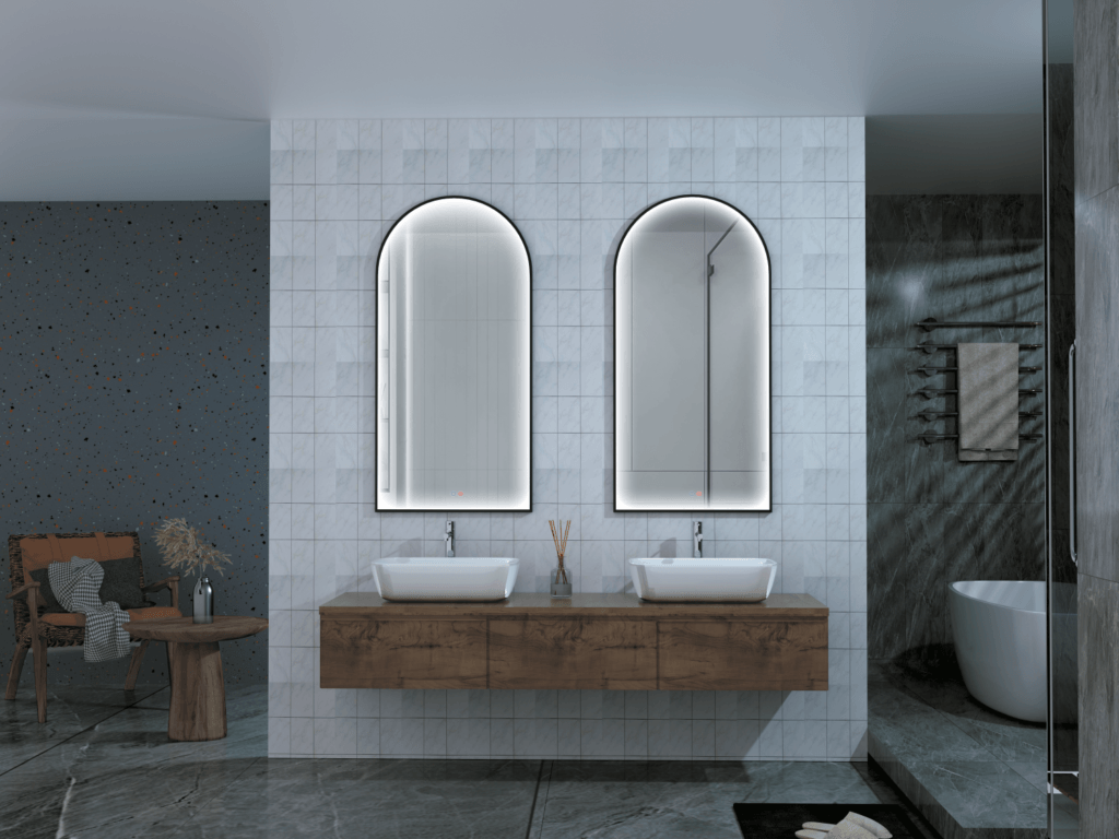 Espelho estilo capela com iluminação perimetral
ROMA025 Ledimex