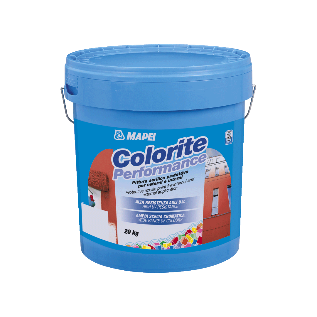 Tinta acrílica protetora para exteriores e interiores Colorite Performance