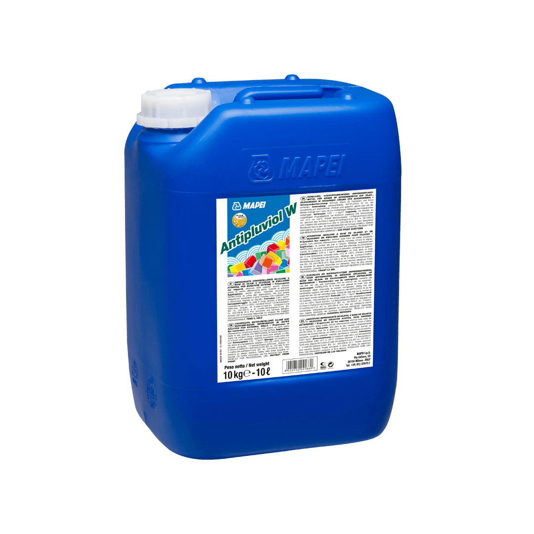 Impregnante hidrorrepelente incolor Antipluviol W Mapei