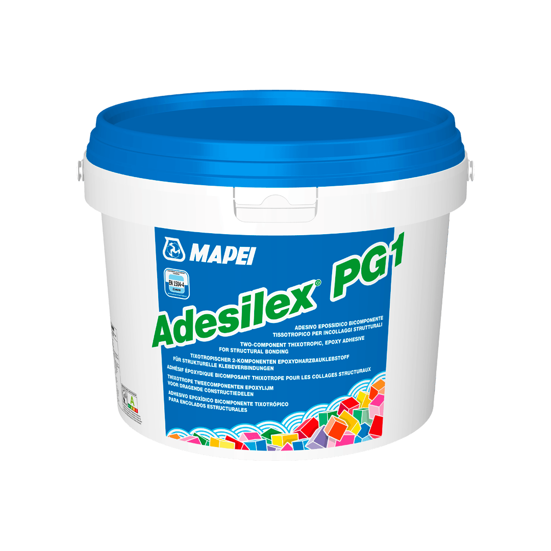 Adesivo epóxi tixotrópico para colagens estruturais Adesilex PGI Mapei