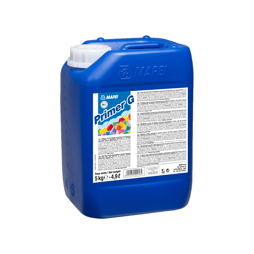 Primário à base de resinas Primer G Mapei