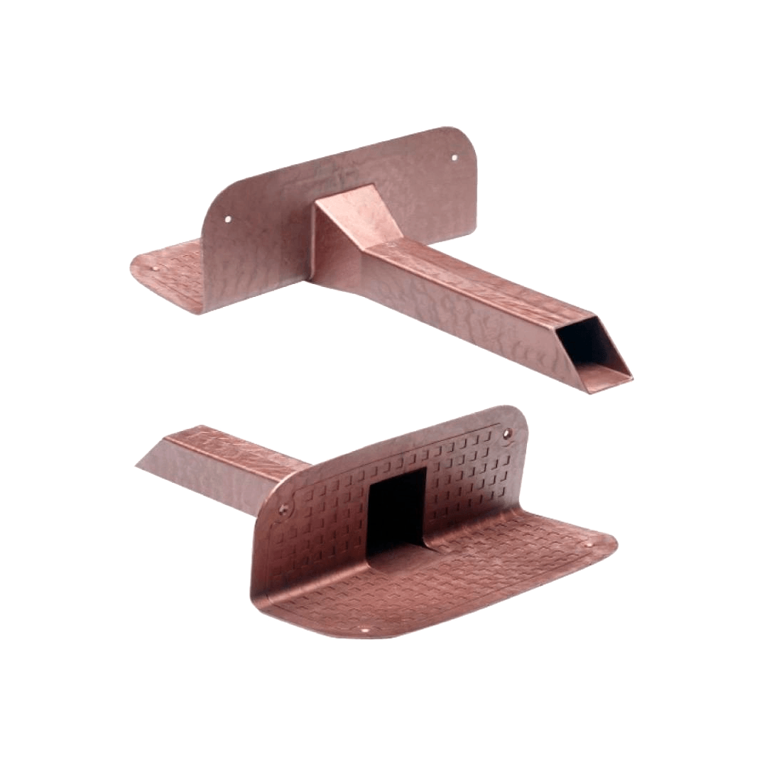 Ralo frontal para terraços e varandas,, caixas com 5 peças Drain Front