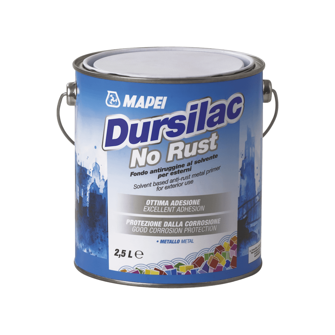 Fundo antiferrugem à base de solventes para exteriores Dursilac No Rust